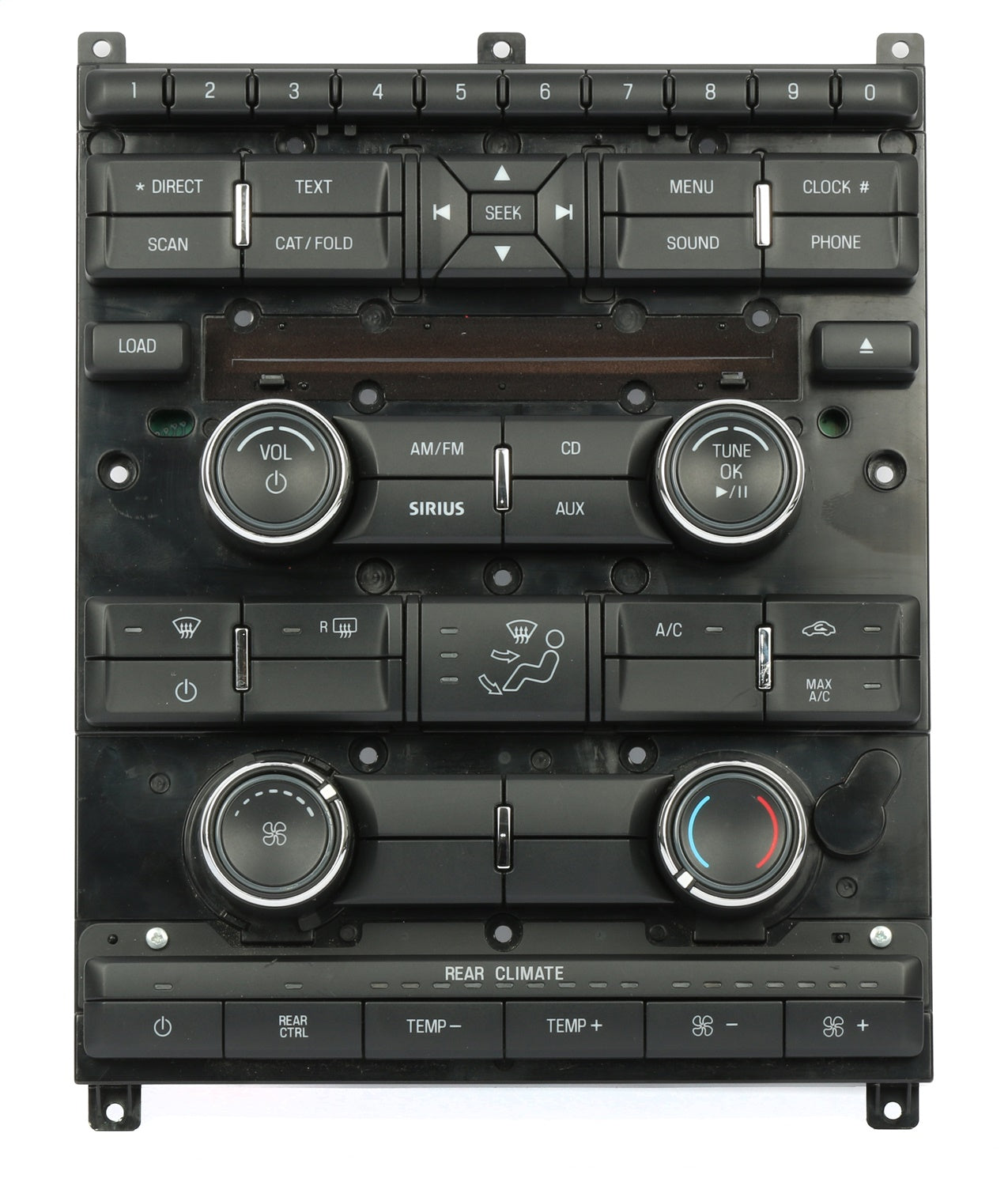 1 Factory Radio 638-02706-NOA Temperature Control Panel 1 Factory Radio 638-02706-NOA