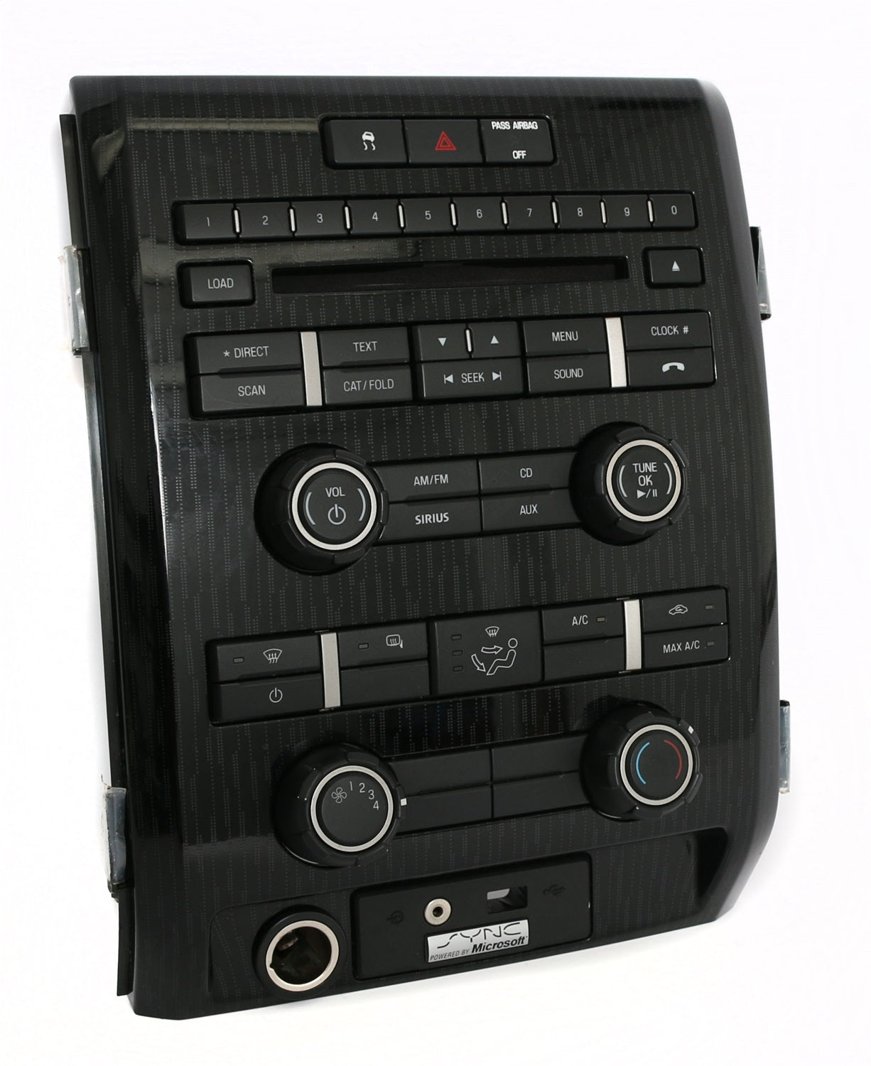 1 Factory Radio 638-03380-D Control Panel 1 Factory Radio 638-03380-D