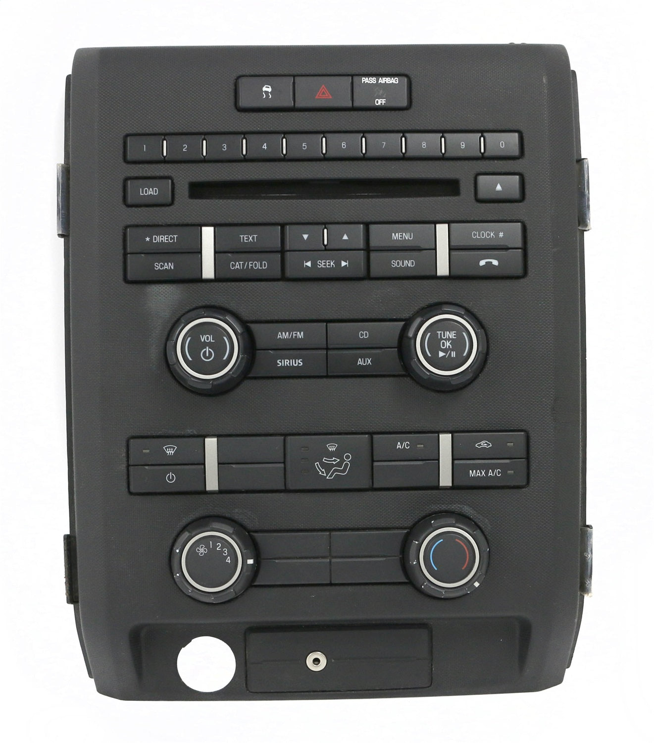 1 Factory Radio 638-03381-NOA Radio And Climate AC Heat Control Panel 1 Factory Radio 638-03381-NOA