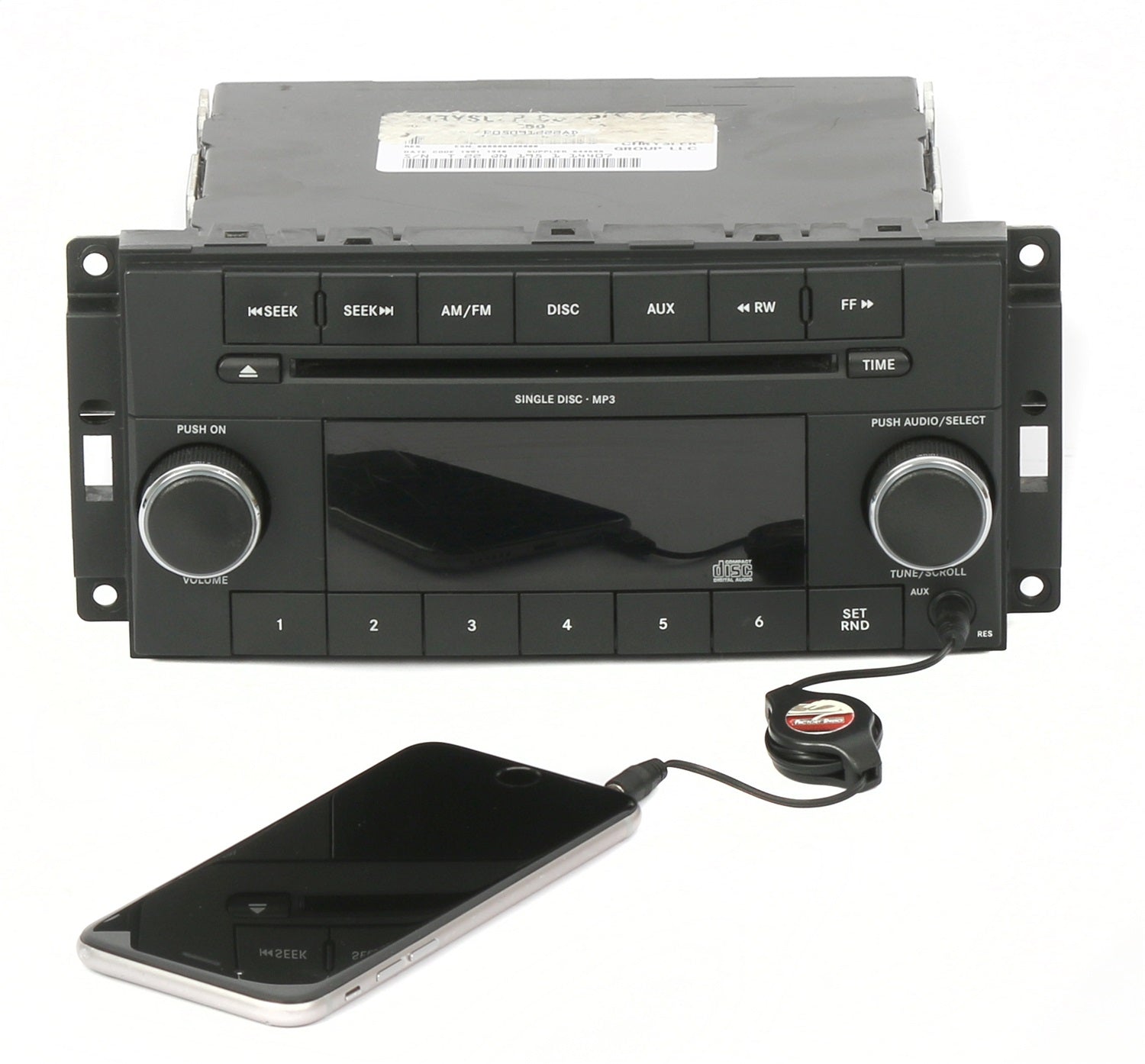 1 Factory Radio 638-03492-D2 AM FM Radio MP3 CD Player 1 Factory Radio 638-03492-D2