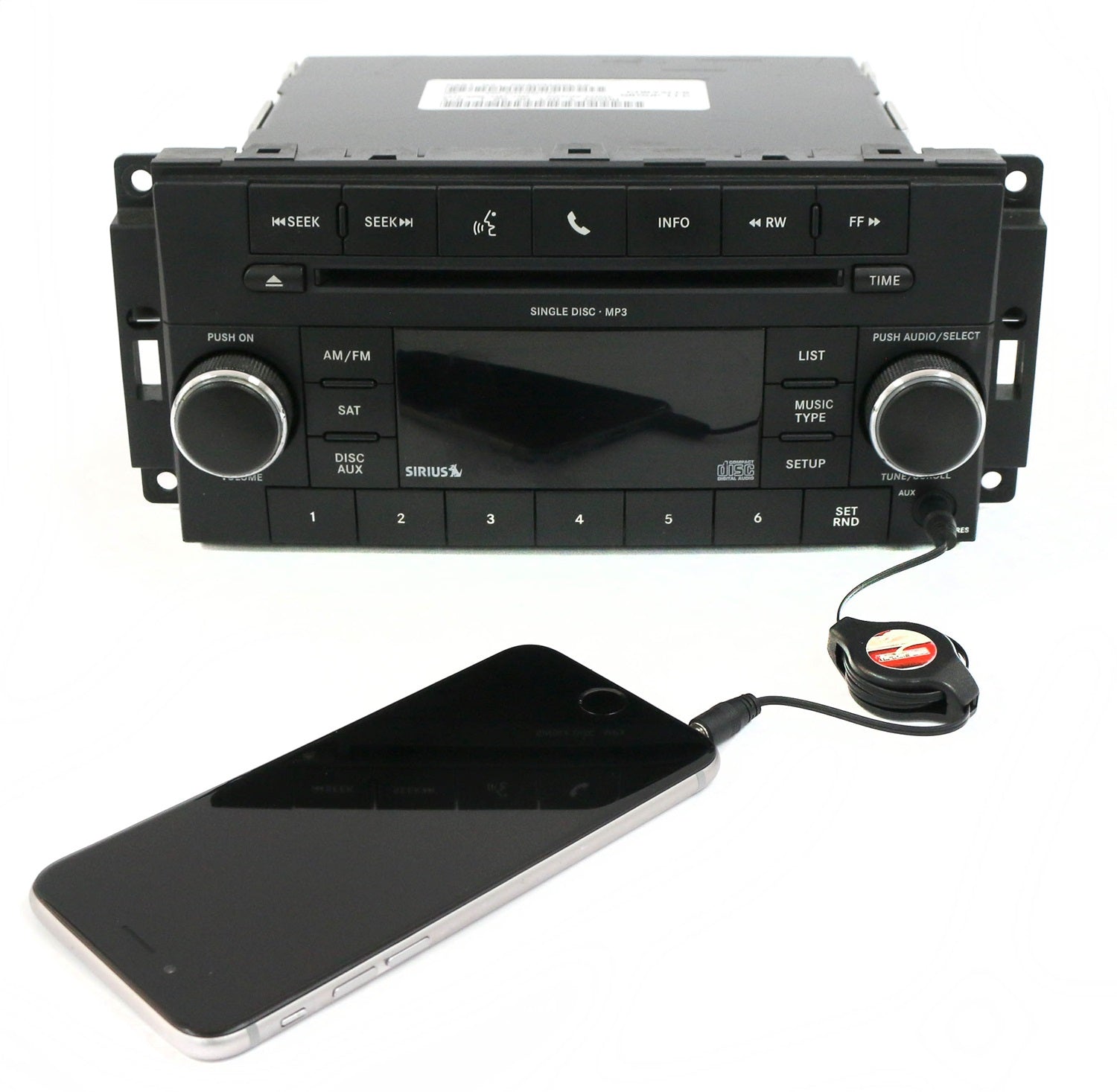 1 Factory Radio 638-03493-D2 AM FM Radio MP3 CD Player 1 Factory Radio 638-03493-D2