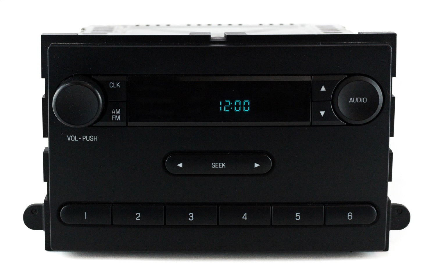 1 Factory Radio 638-03602-NOA AM/FM Radio; Remanufactured; Single Disc; Black; OE Part Number: AL3T-18K810-AA; 1 Factory Radio 638-03602-NOA