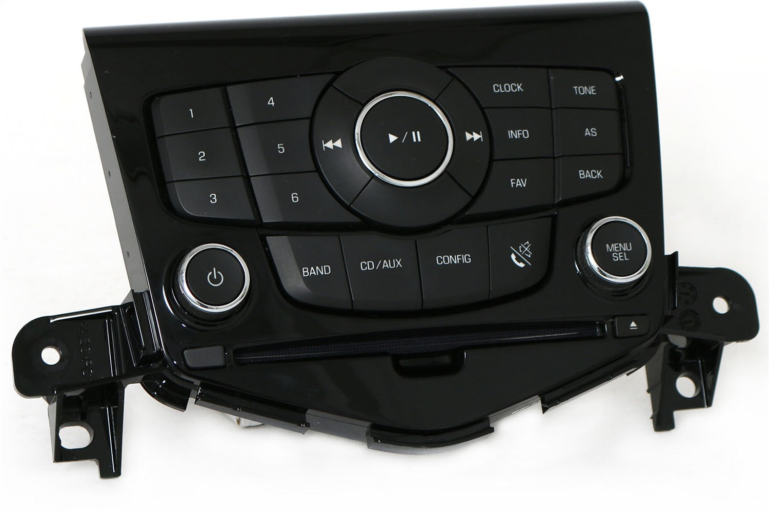 1 Factory Radio 638-03827-NOA Radio Control Panel; Remanufactured; Black; OE Part Number: 95914367; 1 Factory Radio 638-03827-NOA