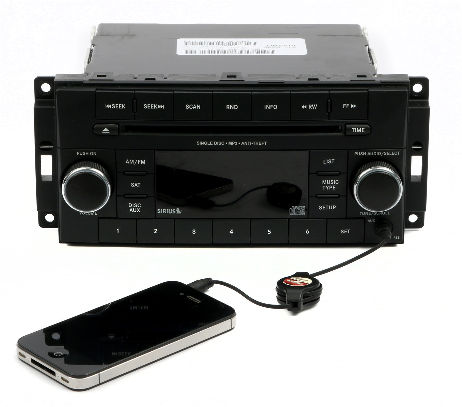 1 Factory Radio 638-04022-D3 AM FM Radio MP3 CD Player 1 Factory Radio 638-04022-D3