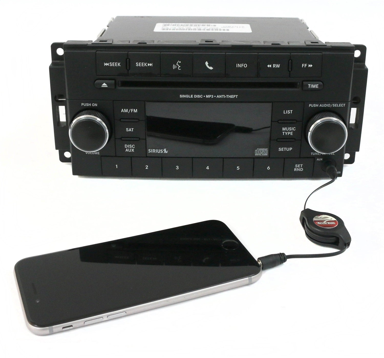 1 Factory Radio 638-04044-D AM FM Radio MP3 CD Player 1 Factory Radio 638-04044-D