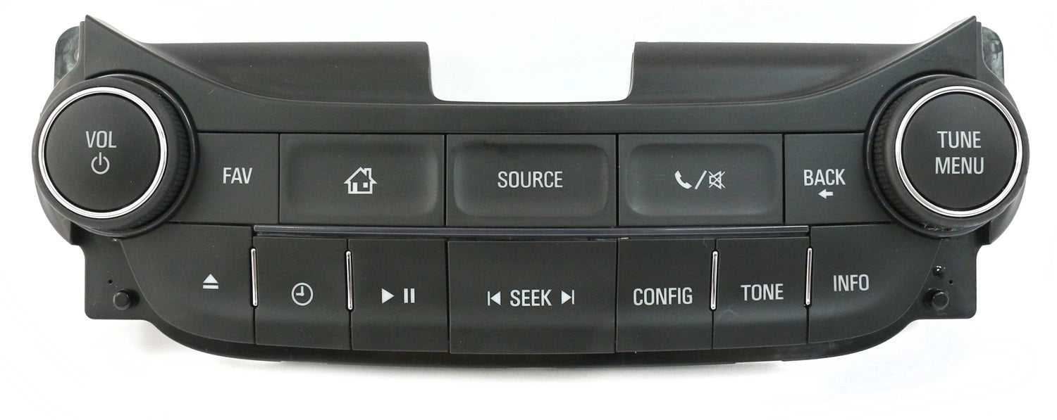 1 Factory Radio 638-04306-NOA3 AM FM Radio Control Module; Remanufactured; Black; OE Part Number: 23430067; 1 Factory Radio 638-04306-NOA3