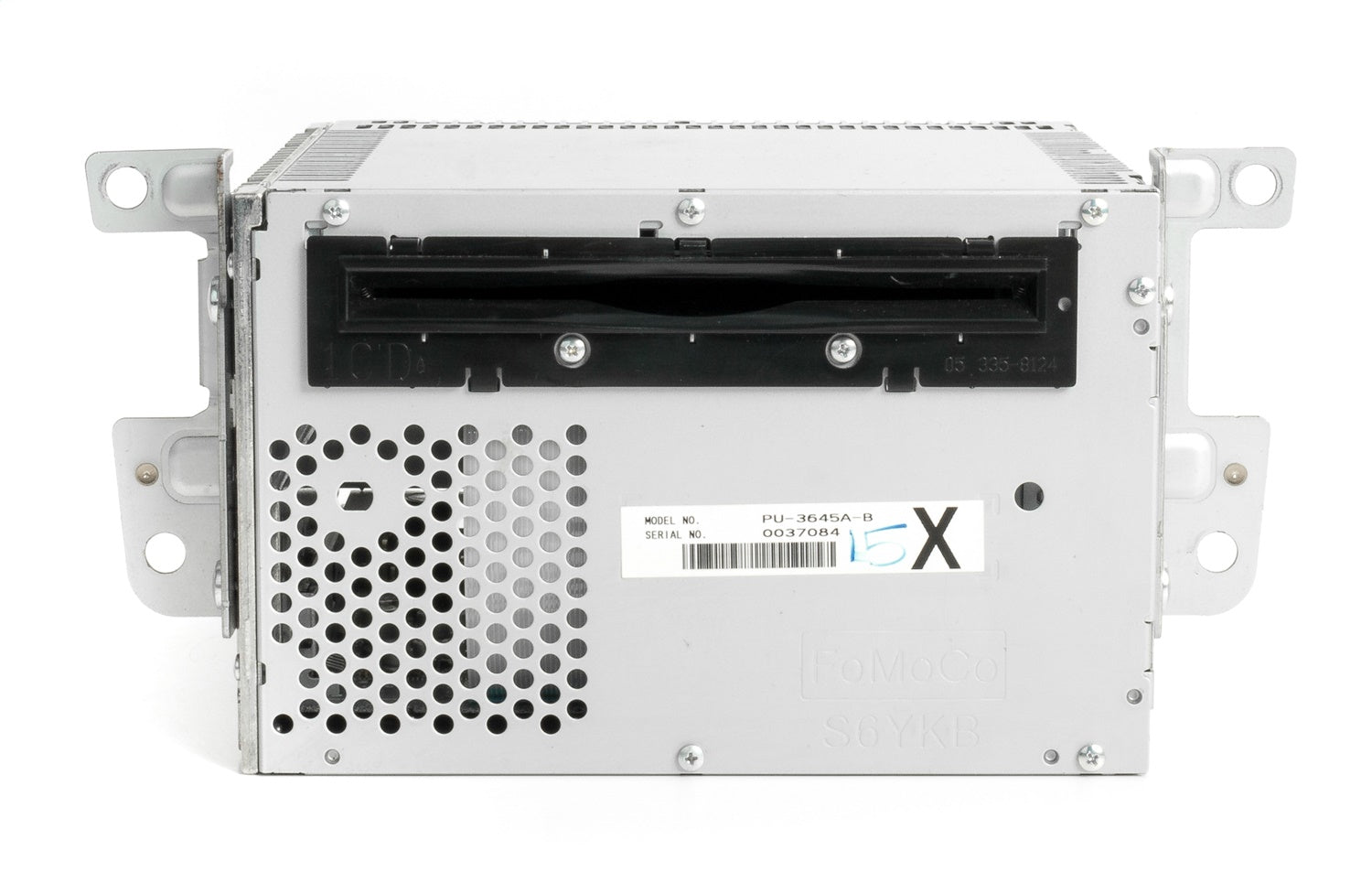 1 Factory Radio 638-07581-NOA AM/FM Radio; Remanufactured; Single Disc; Grey; OE Part Number: ER3T-19C107-CB; 1 Factory Radio 638-07581-NOA