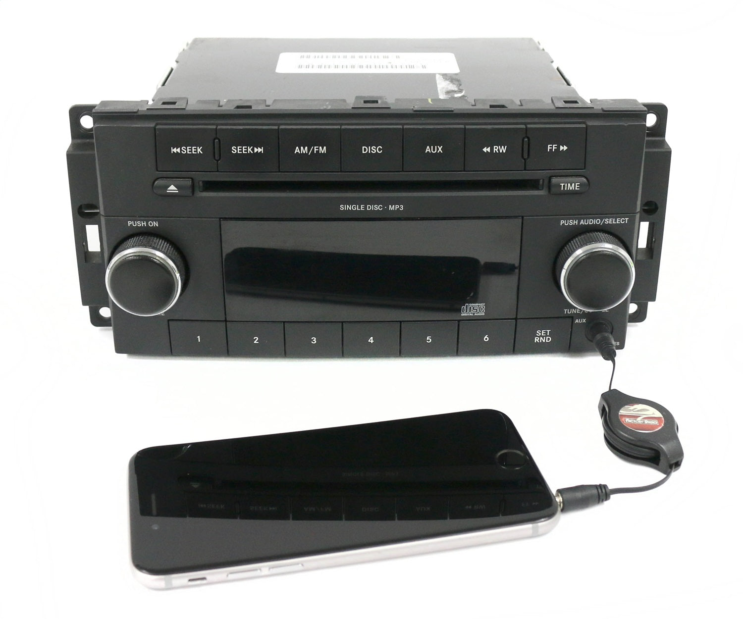 1 Factory Radio 638-07748A-D AM FM Radio MP3 CD Player 1 Factory Radio 638-07748A-D