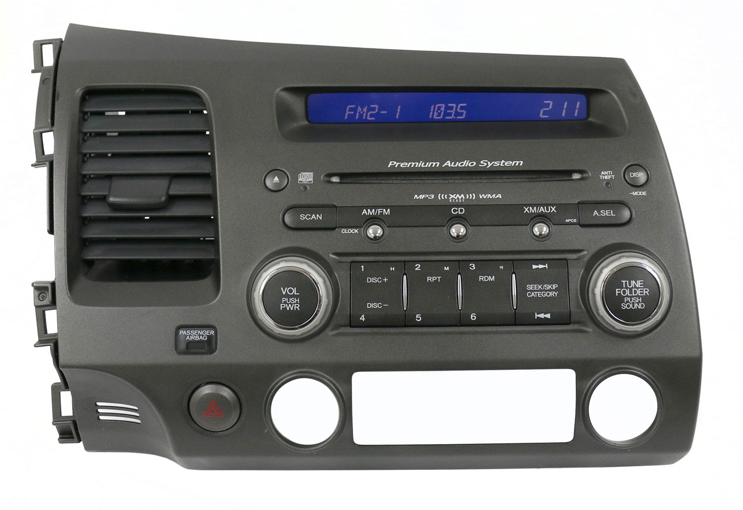 1 Factory Radio 638-50143-NOA-X AM FM XM Radio MP3 CD Player 1 Factory Radio 638-50143-NOA-X