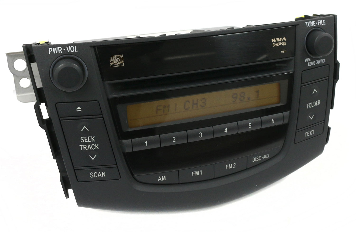 1 Factory Radio 638-50241-NOA2 AM FM Radio MP3 CD Player 1 Factory Radio 638-50241-NOA2
