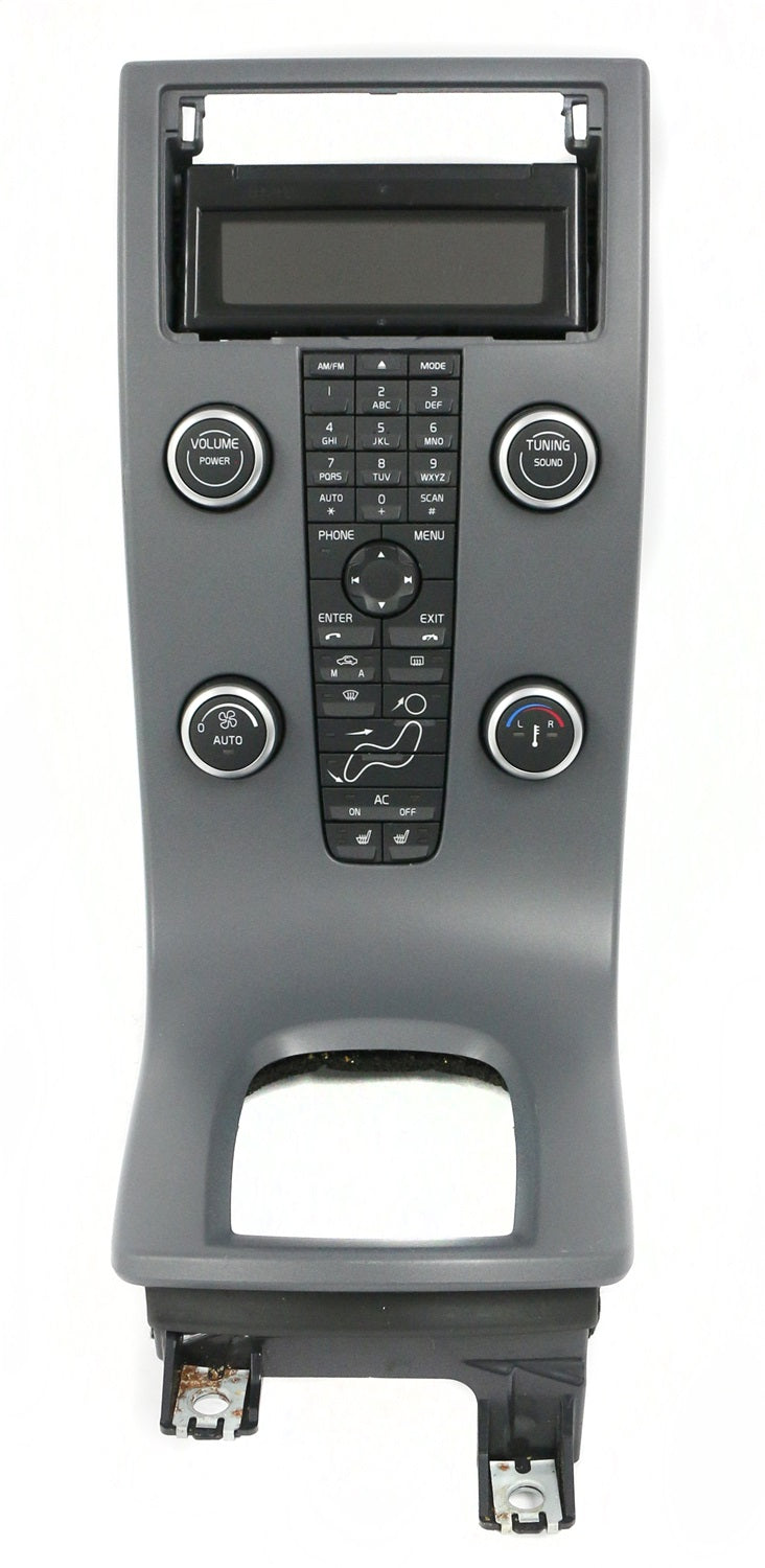 1 Factory Radio 638-50484-NOA Radio And Climate Control Panel Bezel; Remanufactured; OE Part Number: 31268055; 1 Factory Radio 638-50484-NOA