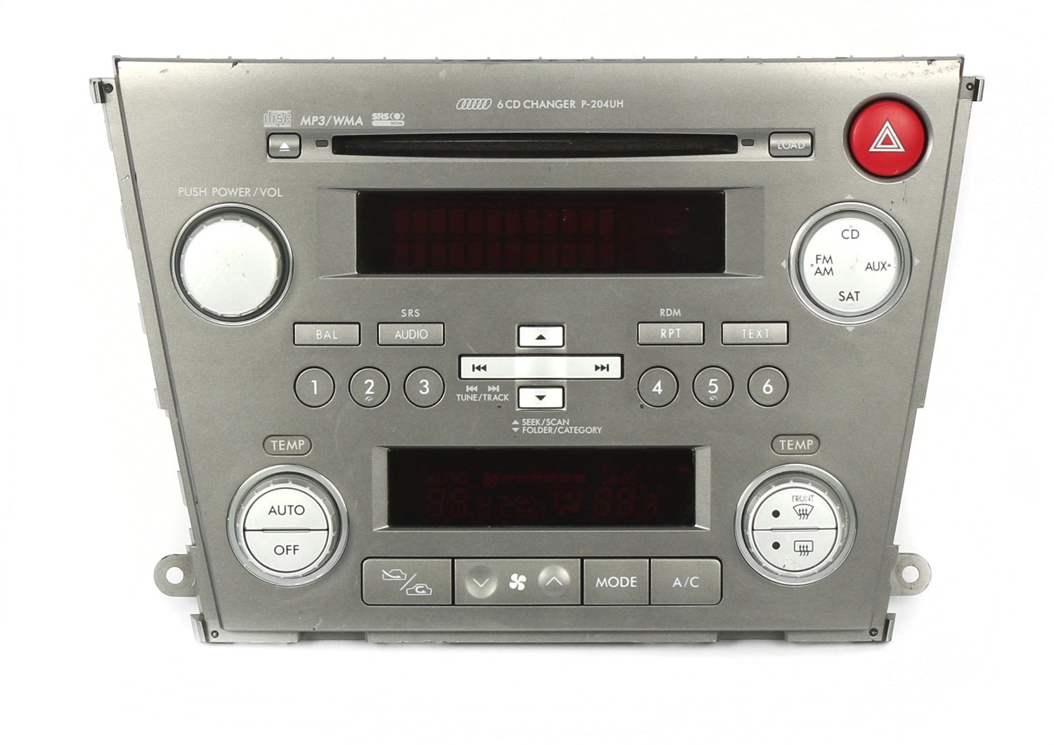 1 Factory Radio 638-50503-NOA Radio And Climate AC Heat Control Panel 1 Factory Radio 638-50503-NOA