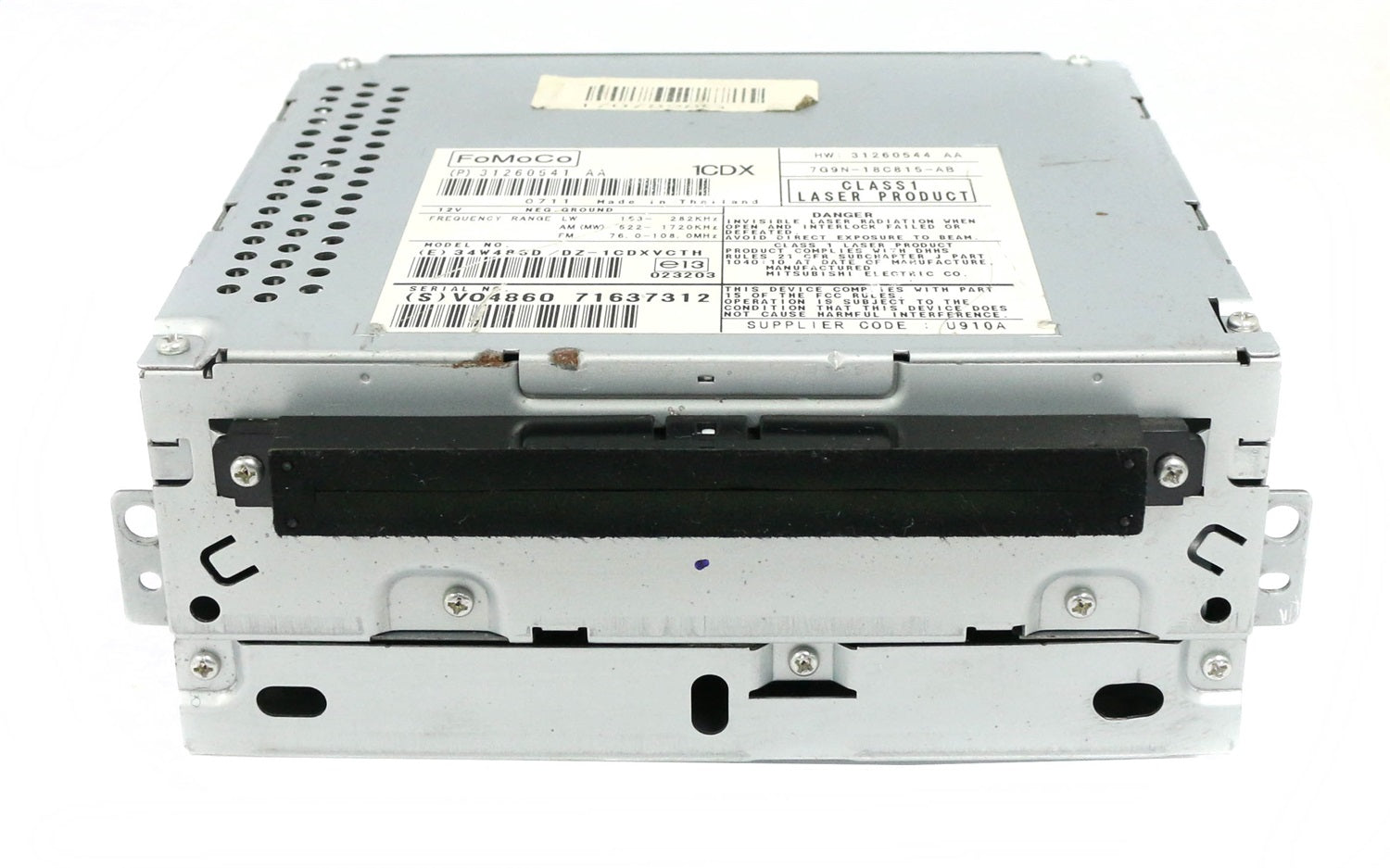 1 Factory Radio 638-50518-NOA AM FM Radio CD Player 1 Factory Radio 638-50518-NOA