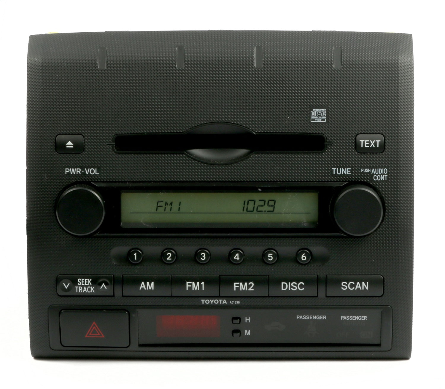 1 Factory Radio 638-50595-NOA AM FM Radio CD Player 1 Factory Radio 638-50595-NOA