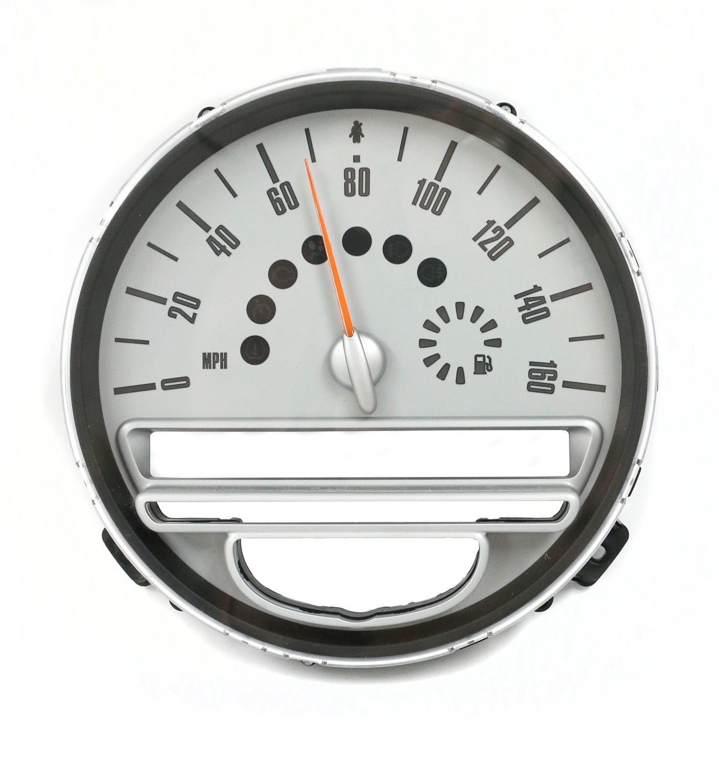1 Factory Radio 638-50599-NOA-X5 OEM Factory Speedometer; Remanufactured; Gray; OE Part Number: 9 189 505-04; 1 Factory Radio 638-50599-NOA-X5