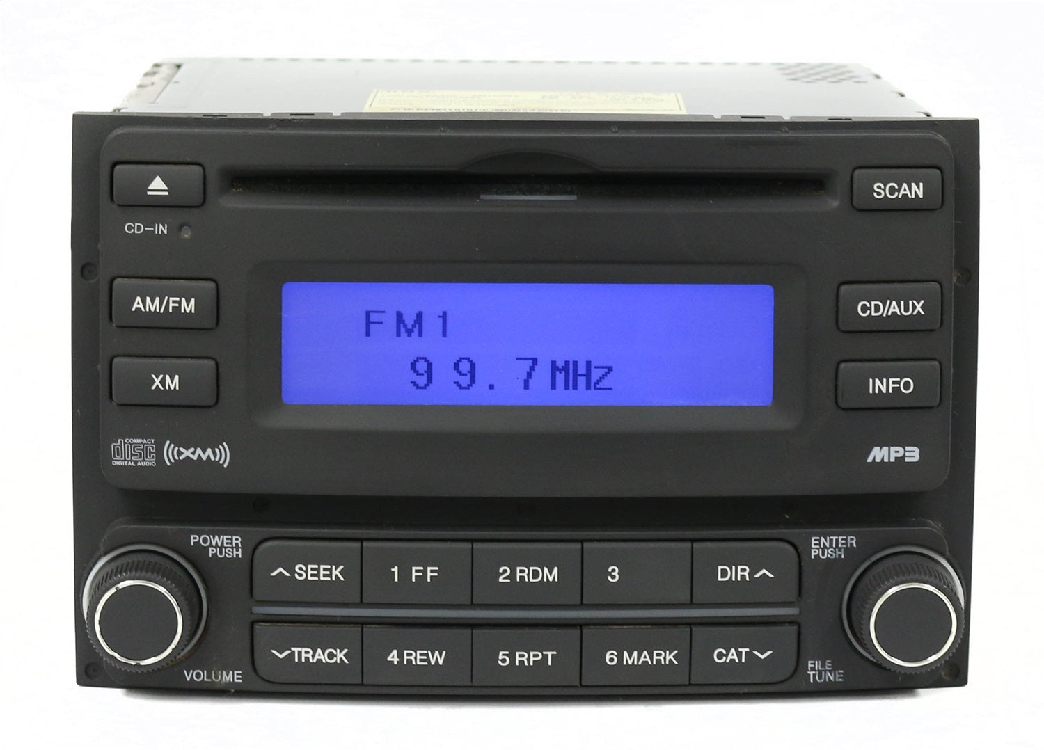 1 Factory Radio 638-50612-NOA AM FM Radio MP3 CD Player 1 Factory Radio 638-50612-NOA