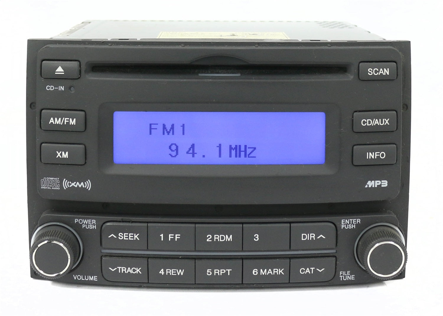 1 Factory Radio 638-50612-NOA3 AM FM Radio MP3 CD Player 1 Factory Radio 638-50612-NOA3