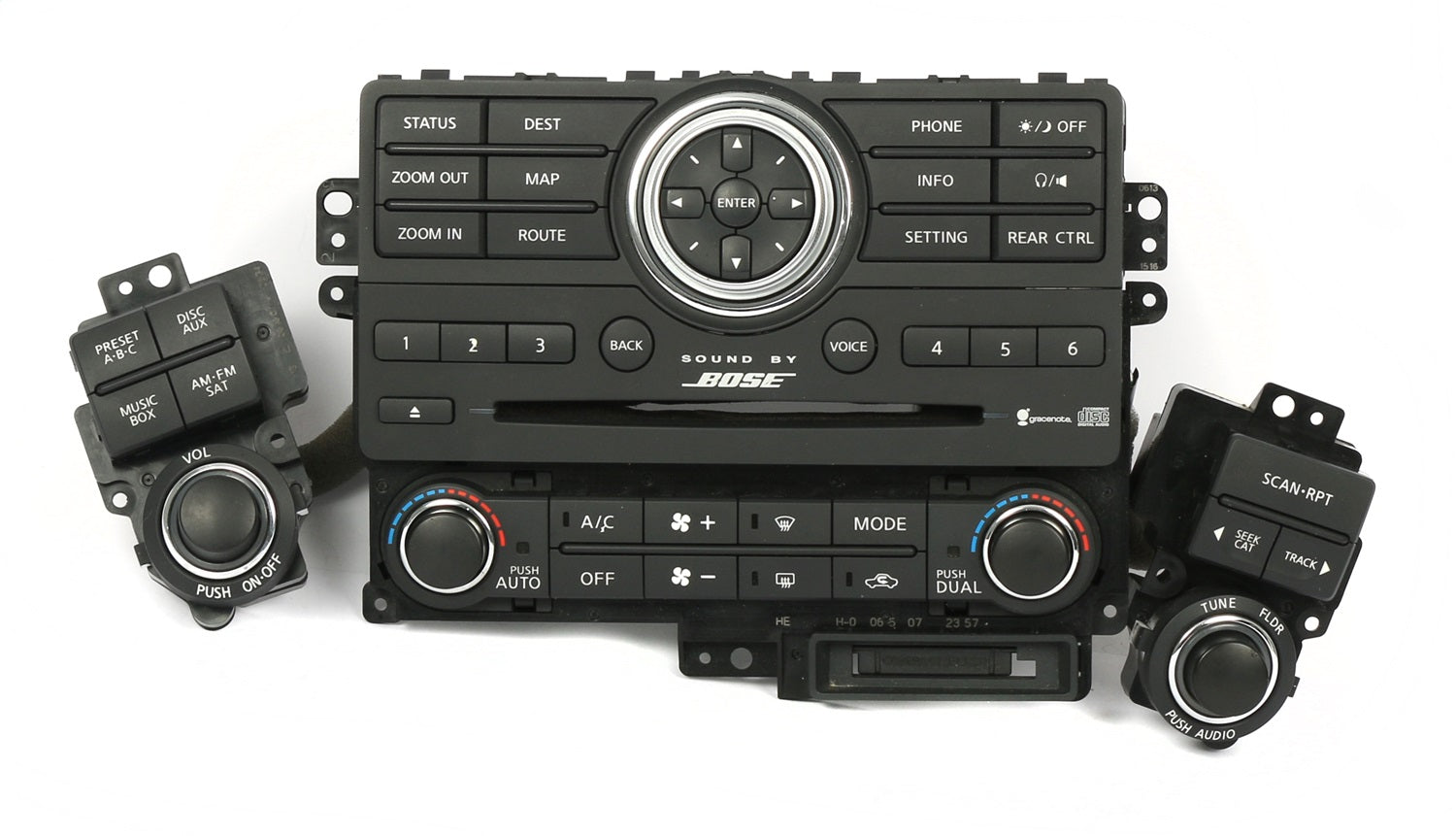 1 Factory Radio 638-50869-NOA Radio And Climate Control Panel 1 Factory Radio 638-50869-NOA