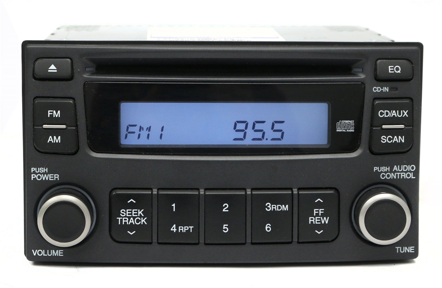 1 Factory Radio 638-50883-NOA AM FM Radio CD Player; Remanufactured; Gray; OE Part Number: 96140-2G600; 1 Factory Radio 638-50883-NOA
