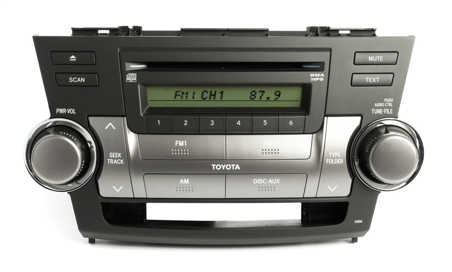 1 Factory Radio 638-50897-NOA AM FM Radio CD Player 1 Factory Radio 638-50897-NOA