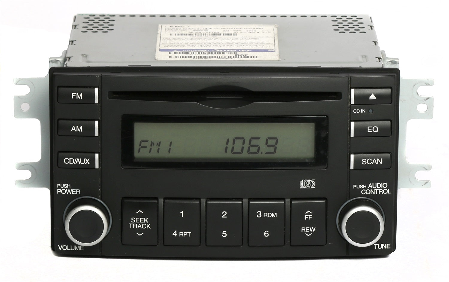 1 Factory Radio 638-50909-NOA-X AM FM Radio CD Player 1 Factory Radio 638-50909-NOA-X