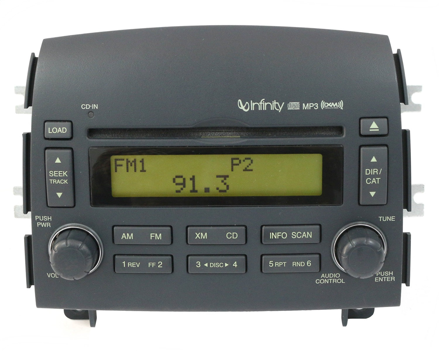 1 Factory Radio 638-50989-NOA3-X AM FM XM Radio MP3 CD Player 1 Factory Radio 638-50989-NOA3-X