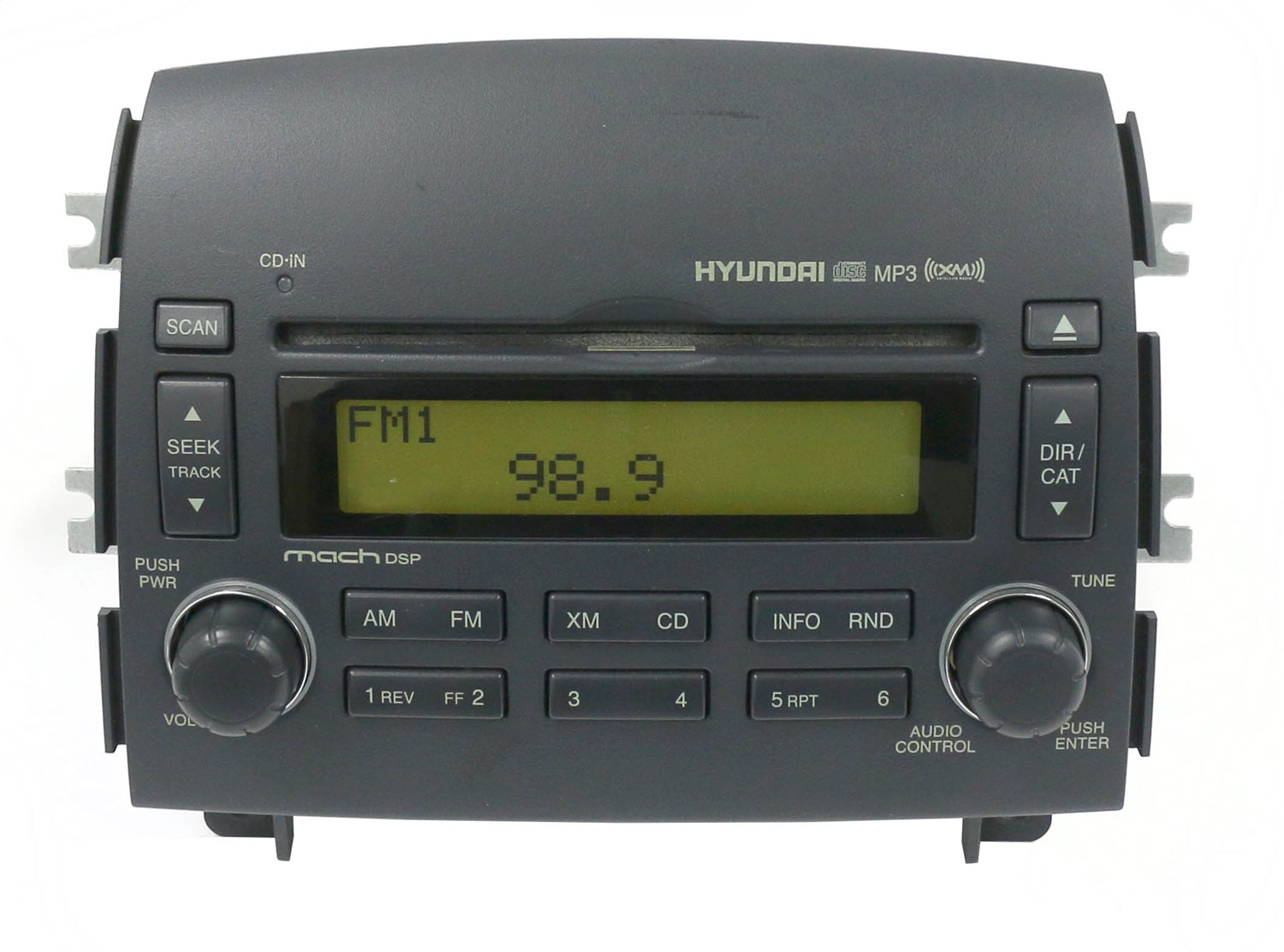 1 Factory Radio 638-50990-NOA4 AM FM XM Radio MP3 CD Player 1 Factory Radio 638-50990-NOA4