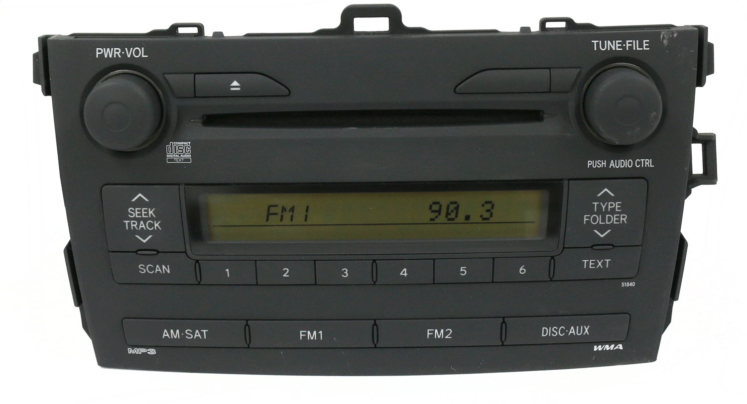 1 Factory Radio 638-50996-NOA-BLEM2 AM FM Radio CD Player 1 Factory Radio 638-50996-NOA-BLEM2