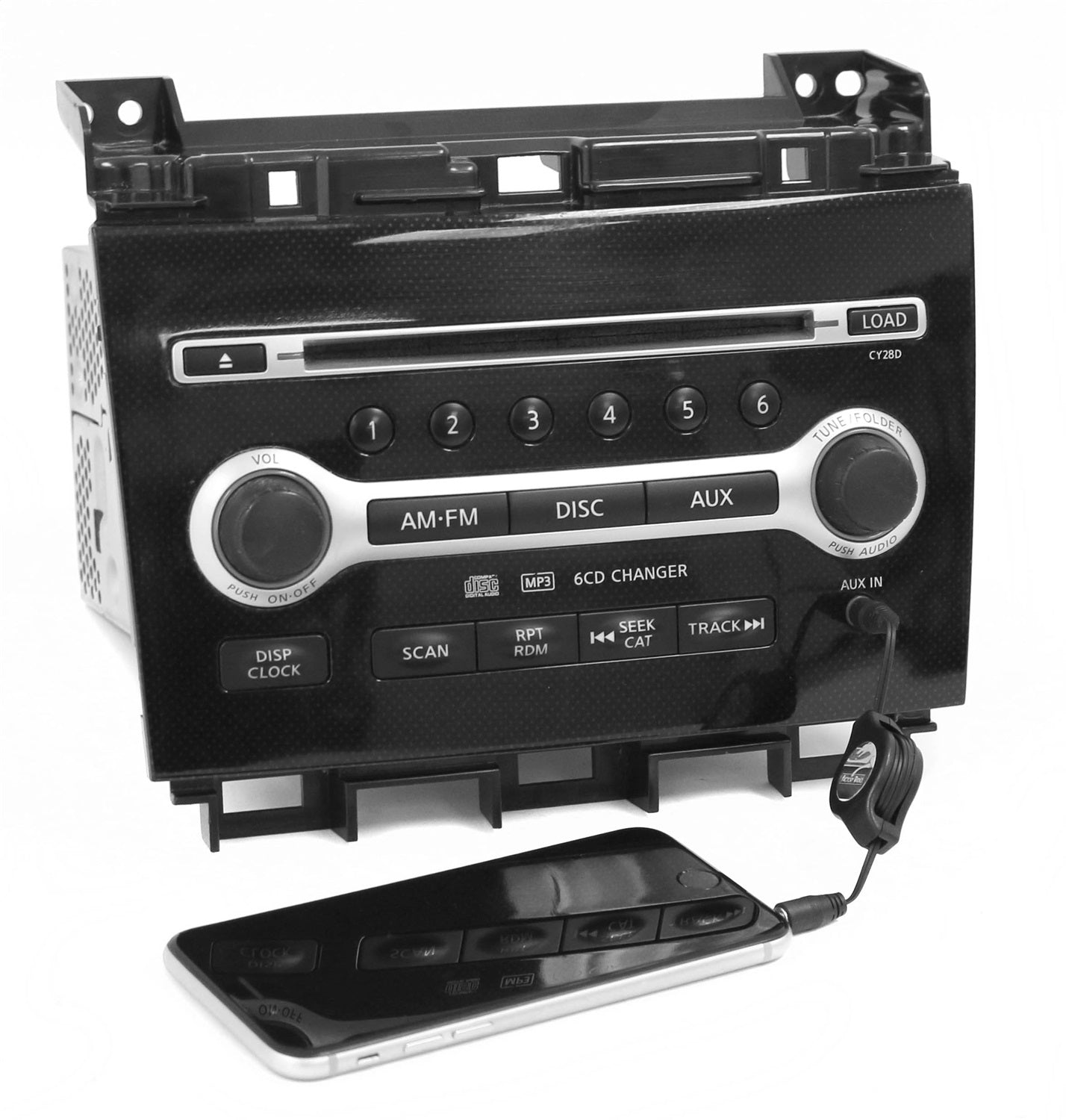 1 Factory Radio 638-51109-D AM FM Radio CD Player 1 Factory Radio 638-51109-D
