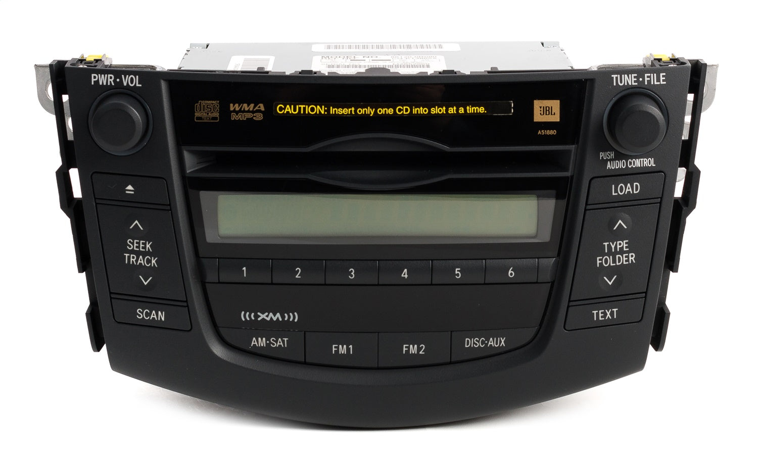 1 Factory Radio 638-51242-NOA AM FM Radio 6 Disk CD Player 1 Factory Radio 638-51242-NOA