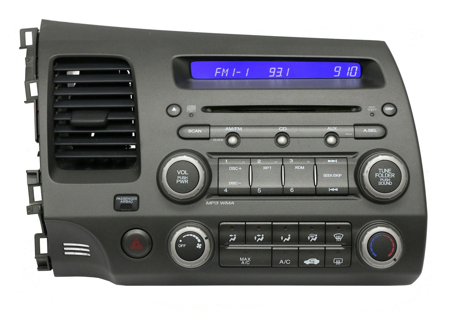 1 Factory Radio 638-51266-NOA2 AM FM Radio MP3 CD Player 1 Factory Radio 638-51266-NOA2