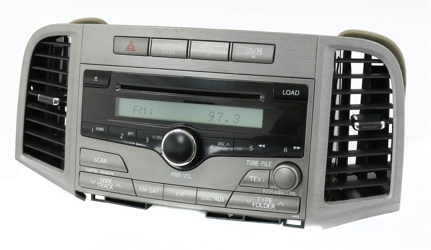 1 Factory Radio 638-51276-NOA AM FM Radio WMA MP3 CD Player 1 Factory Radio 638-51276-NOA