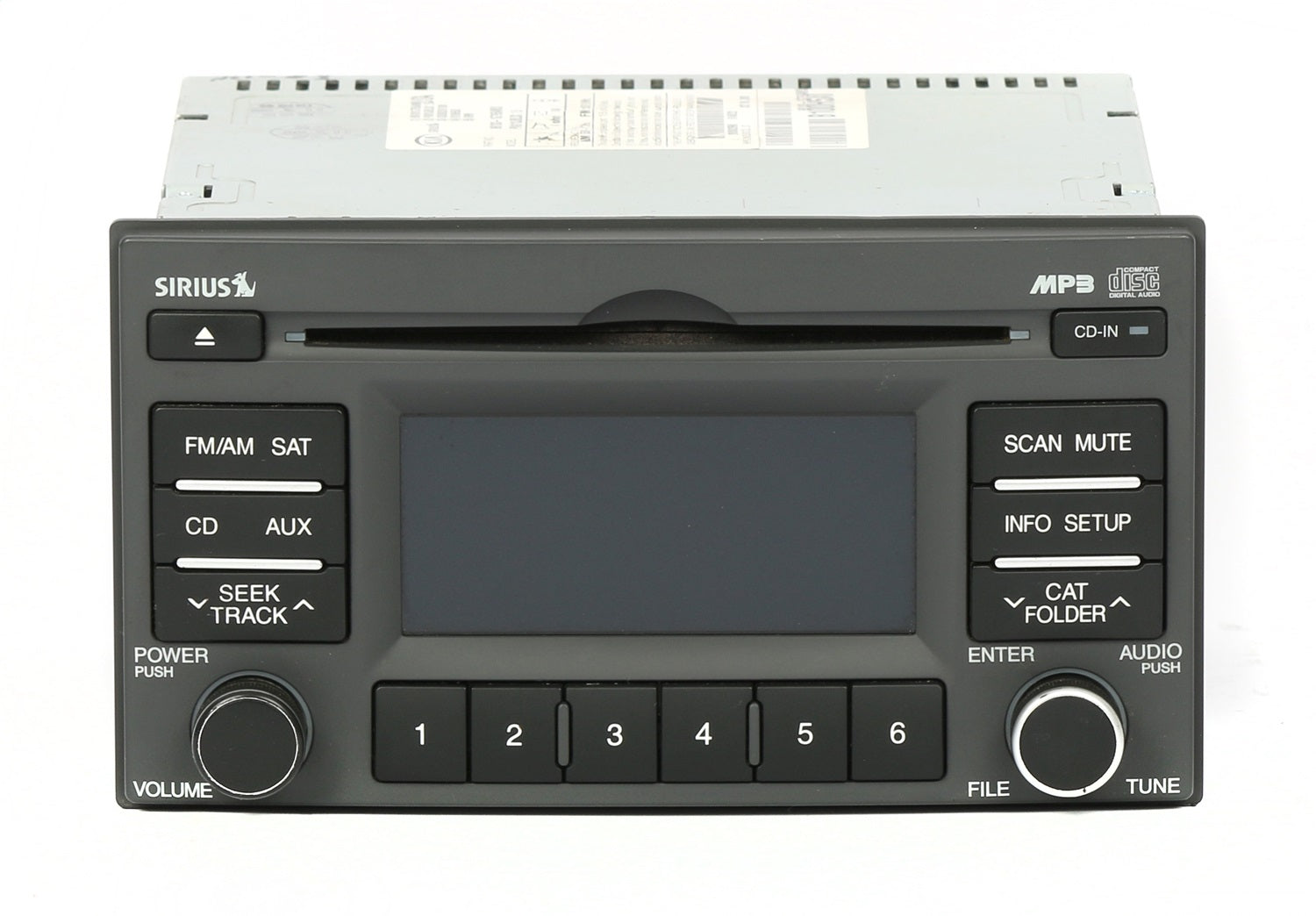 1 Factory Radio 638-51300-NOA AM FM Radio MP3 CD Player 1 Factory Radio 638-51300-NOA
