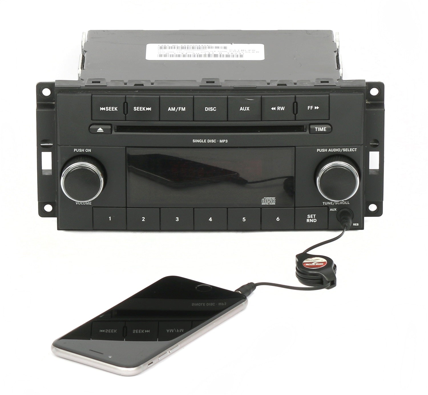 1 Factory Radio 638-51351-D AM FM Radio MP3 CD Player 1 Factory Radio 638-51351-D