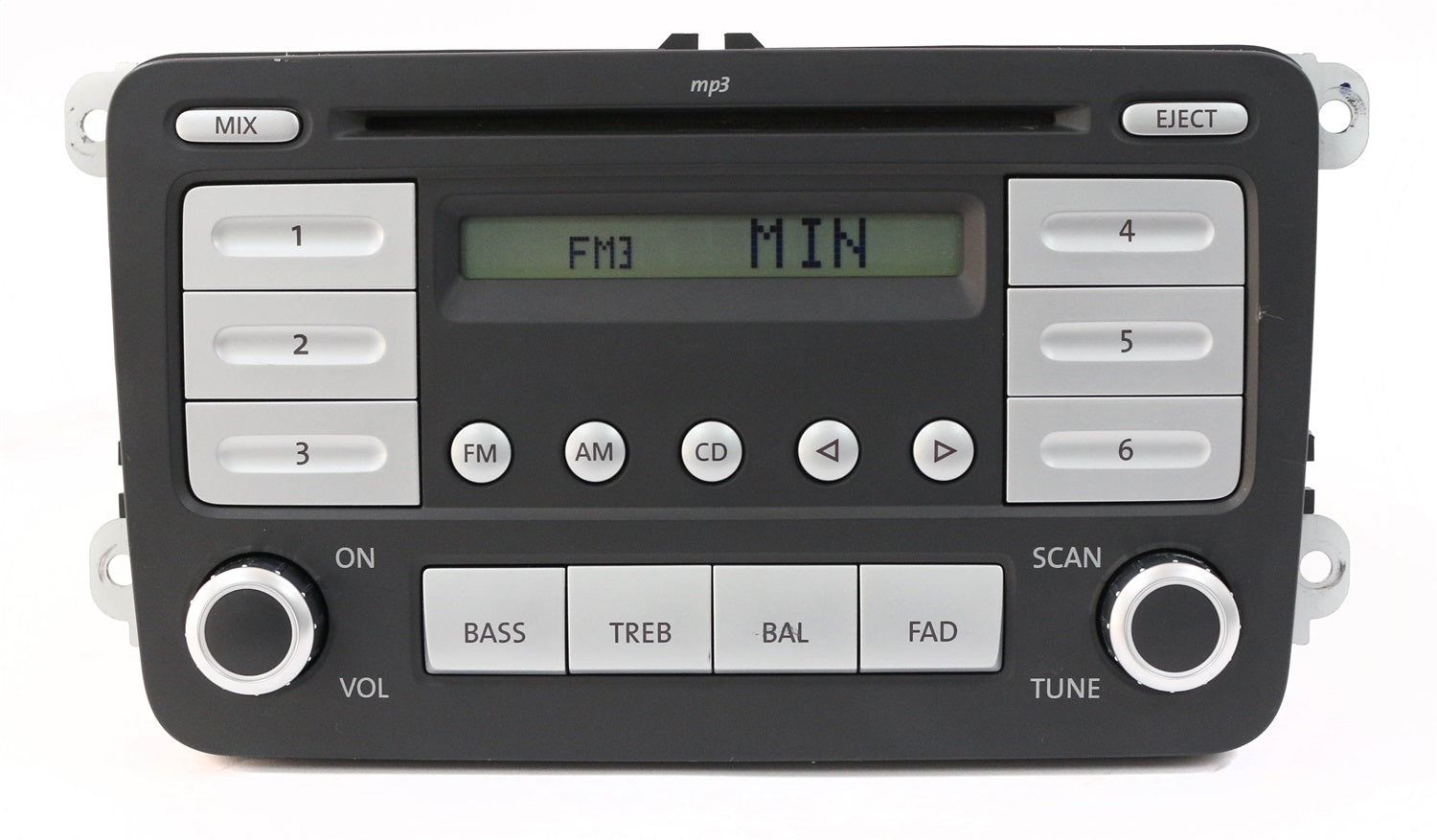1 Factory Radio 638-51390-NOA2 AM FM Radio MP3 CD Player 1 Factory Radio 638-51390-NOA2