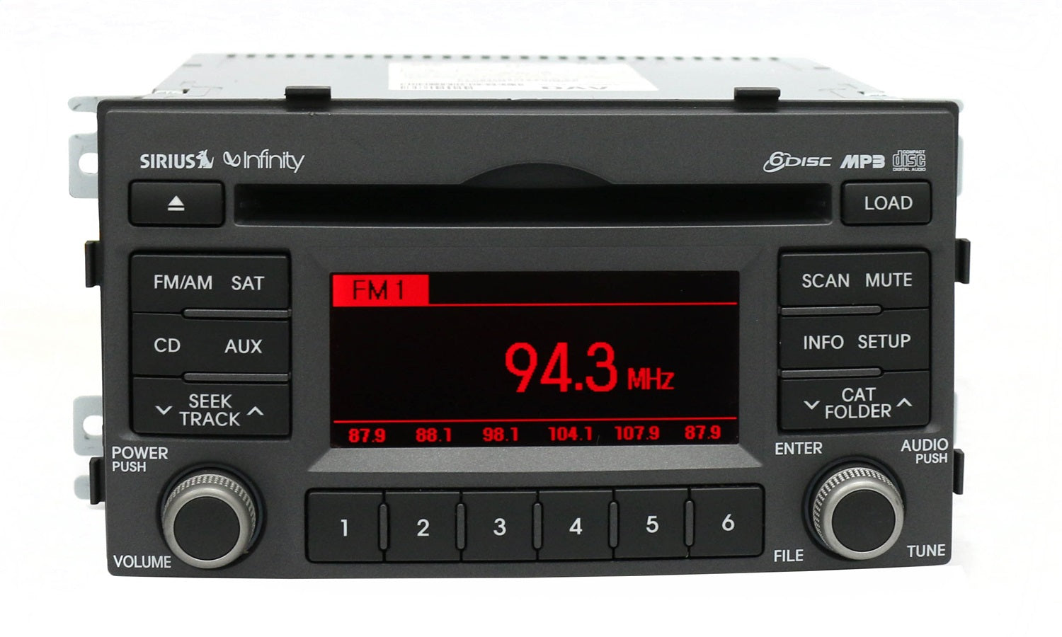 1 Factory Radio 638-51398-NOA AM FM Radio MP3 CD Player 1 Factory Radio 638-51398-NOA