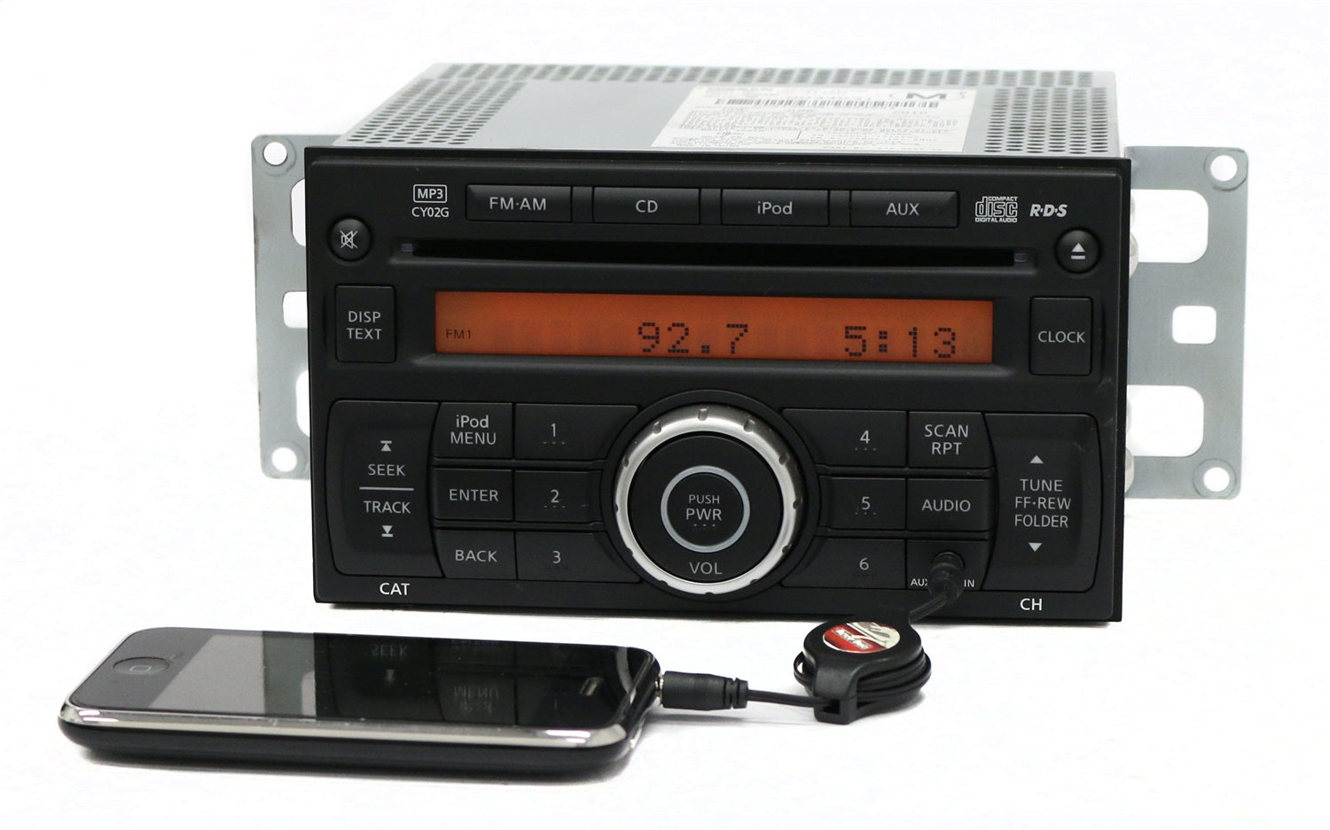 1 Factory Radio 638-51442-D AM FM Radio MP3 CD Player 1 Factory Radio 638-51442-D