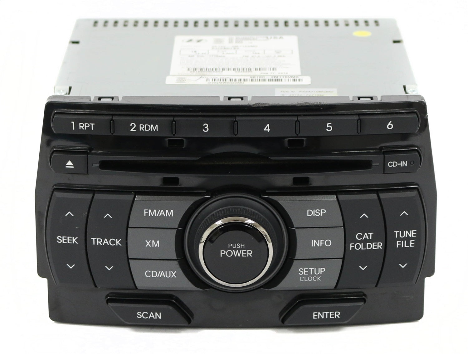 1 Factory Radio 638-51451B-NOA AM FM Radio MP3 CD Player 1 Factory Radio 638-51451B-NOA