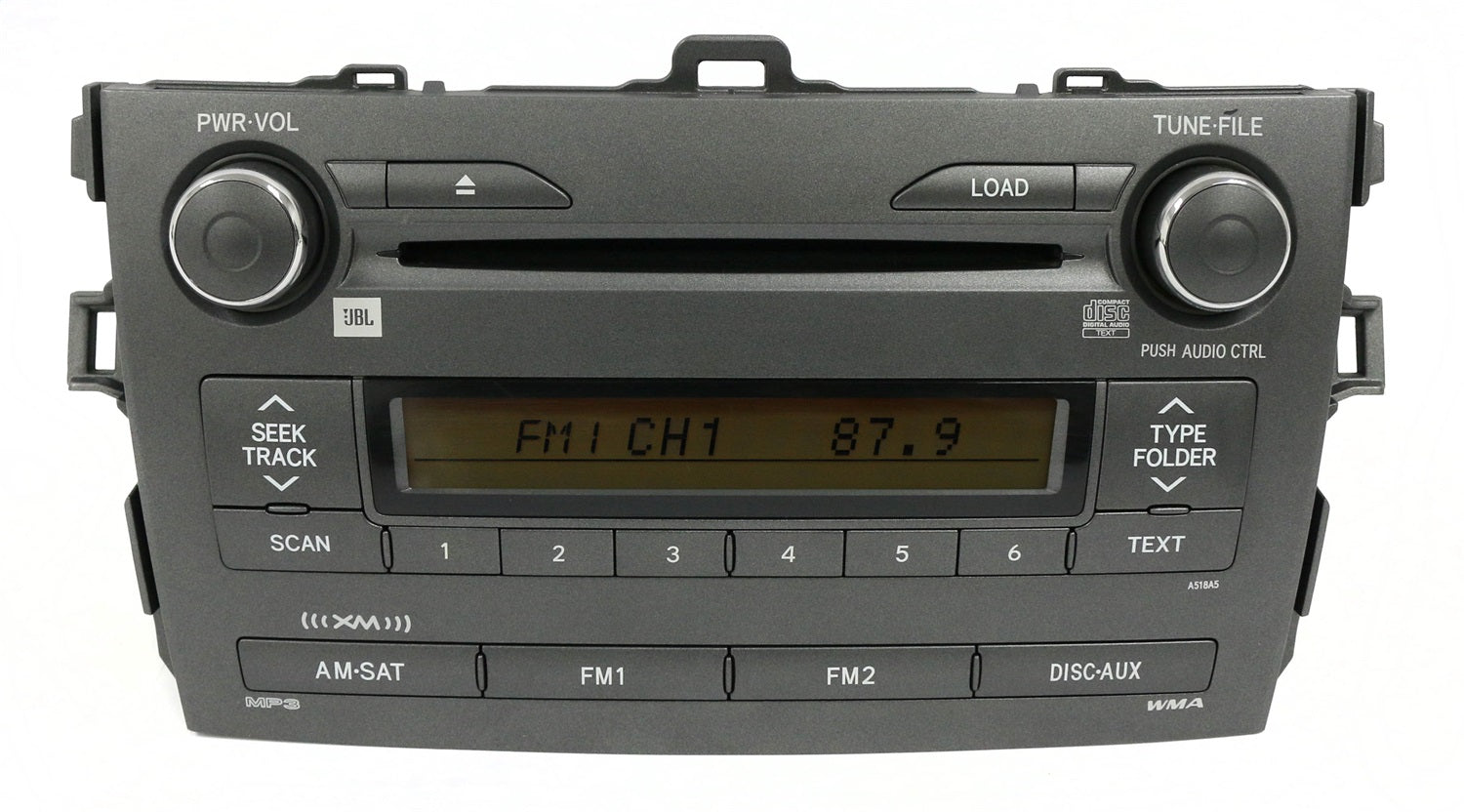 1 Factory Radio 638-51470-NOA AM FM Radio MP3 CD Player 1 Factory Radio 638-51470-NOA