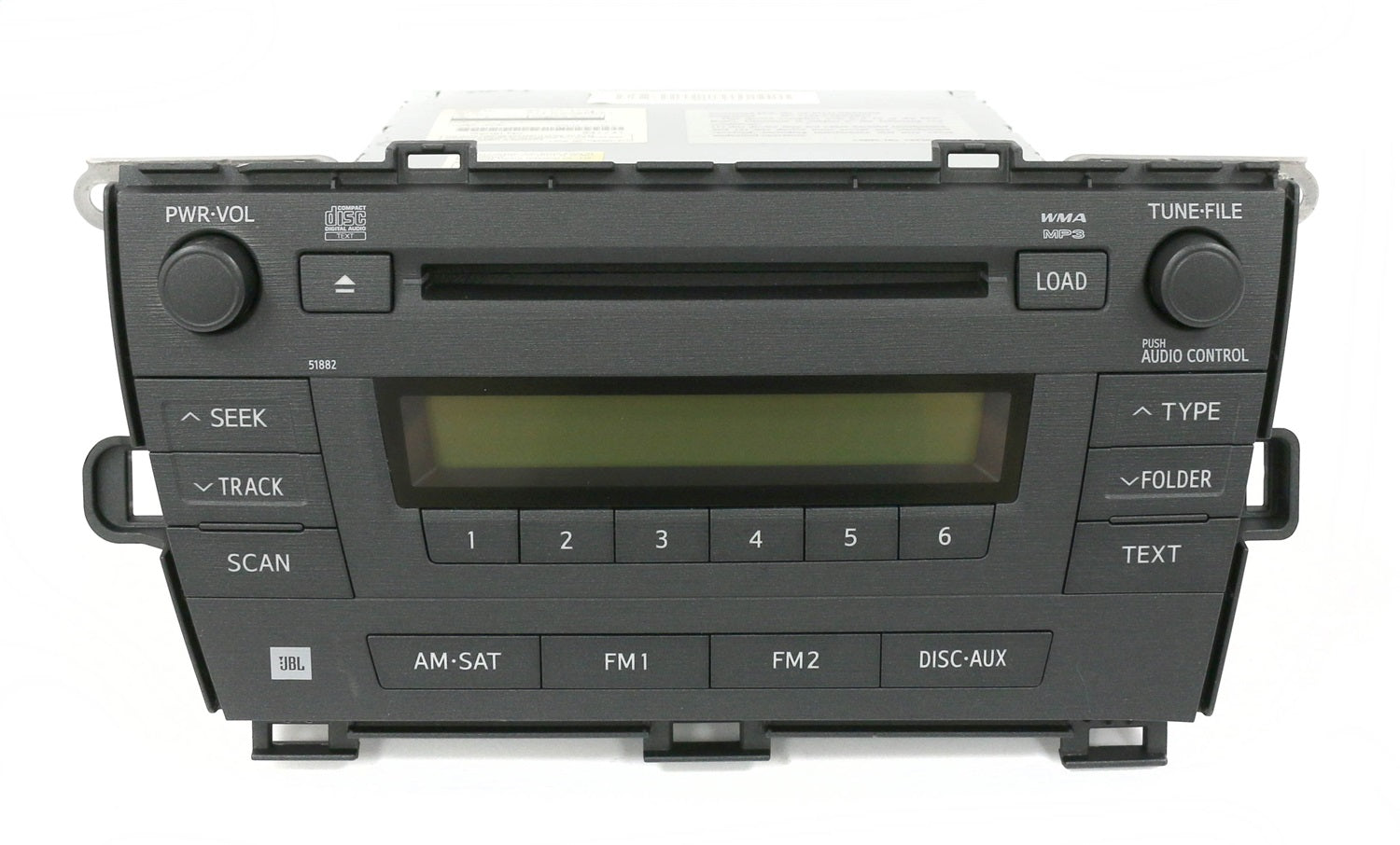 1 Factory Radio 638-51482-NOA AM FM Radio WMA MP3 CD Player 1 Factory Radio 638-51482-NOA