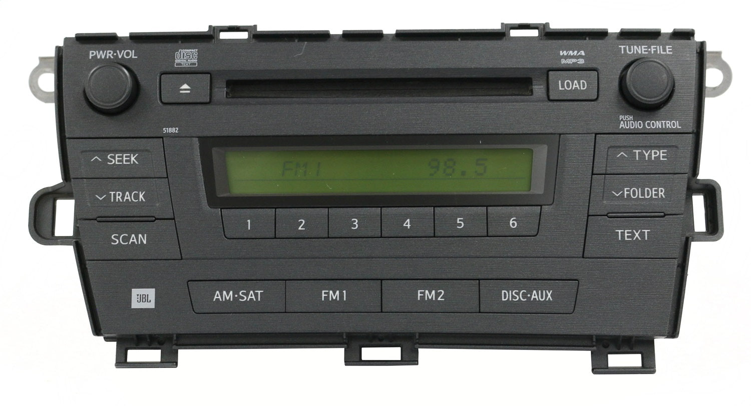 1 Factory Radio 638-51482-NOA2 AM FM Radio MP3 CD Player 1 Factory Radio 638-51482-NOA2