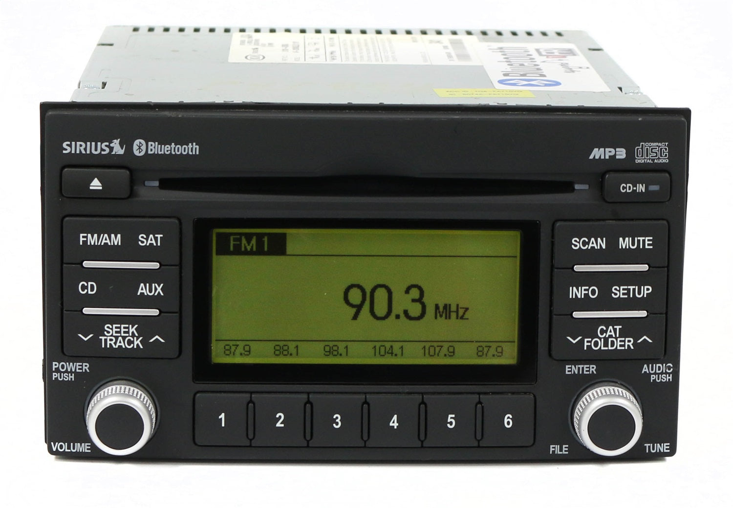 1 Factory Radio 638-52086-NOA2 AM FM Radio MP3 CD Player 1 Factory Radio 638-52086-NOA2