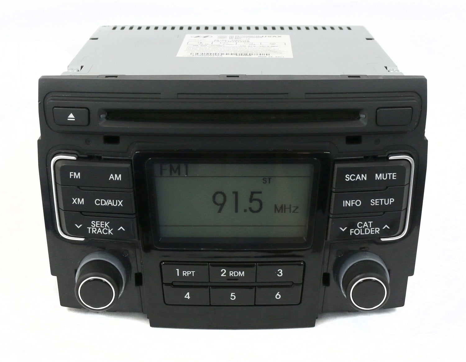 1 Factory Radio 638-52143-NOA-X AM FM Radio CD Player 1 Factory Radio 638-52143-NOA-X