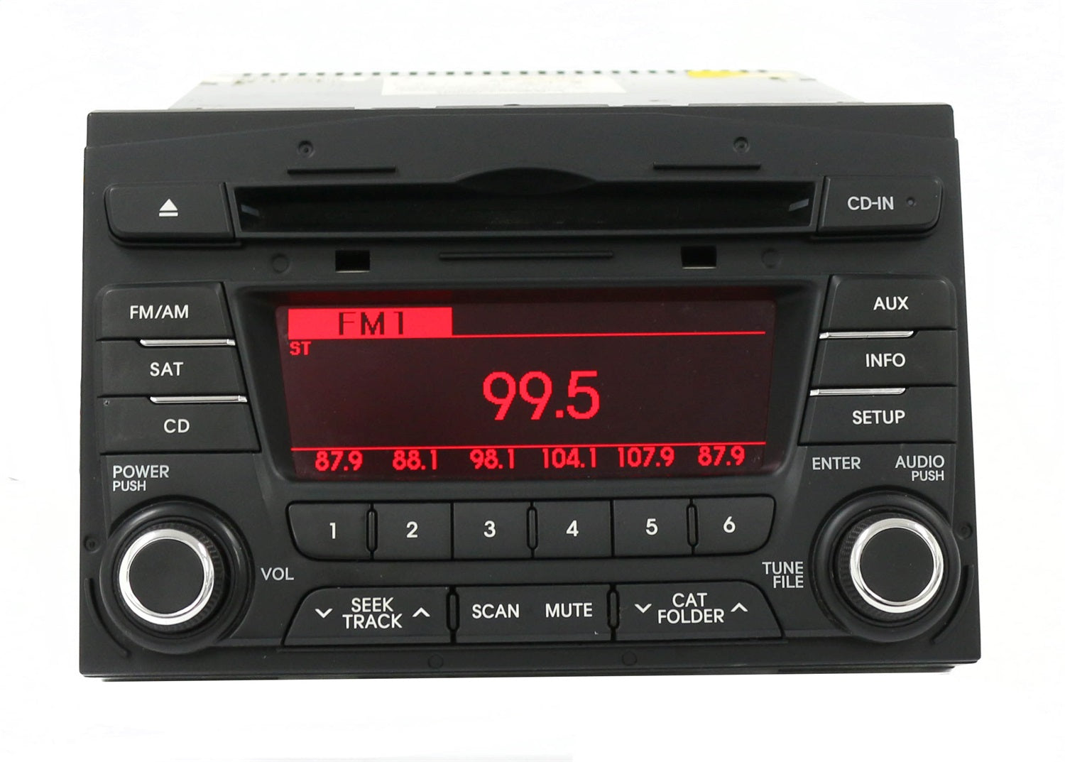 1 Factory Radio 638-52164-NOA2 AM FM Radio MP3 CD Player 1 Factory Radio 638-52164-NOA2