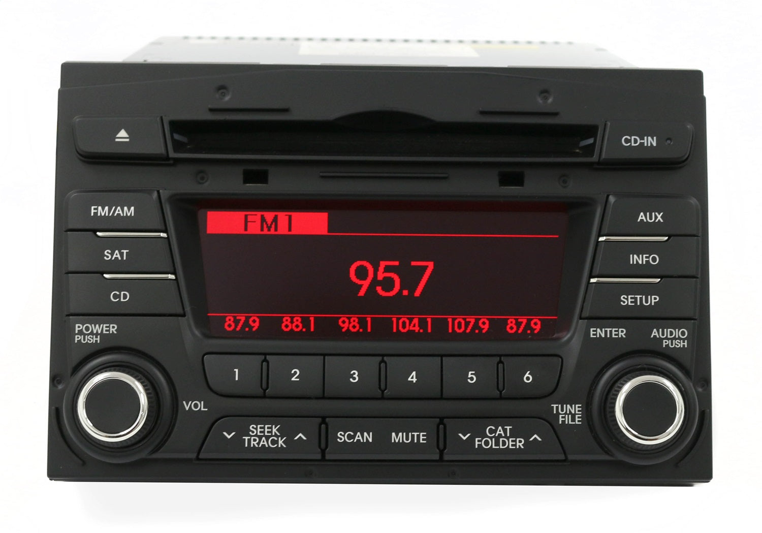 1 Factory Radio 638-52164-NOA3 AM FM Radio MP3 CD Player 1 Factory Radio 638-52164-NOA3