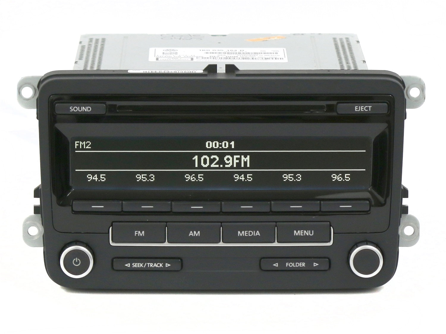 1 Factory Radio 638-52216-NOA3 AM FM Radio CD Player 1 Factory Radio 638-52216-NOA3