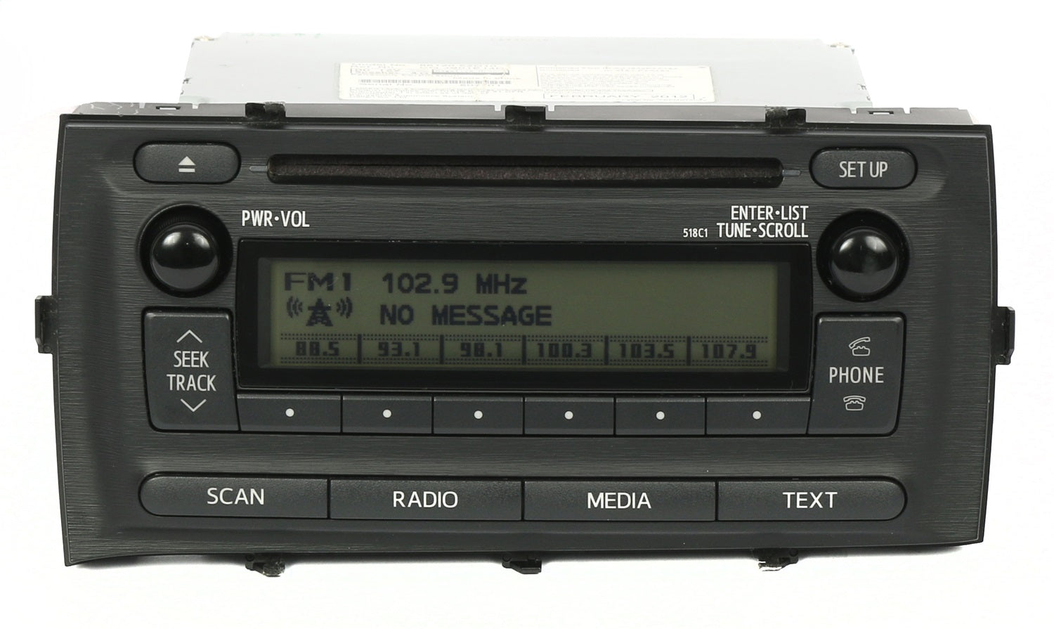 1 Factory Radio 638-52338-NOA2 AM FM Radio CD Player 1 Factory Radio 638-52338-NOA2