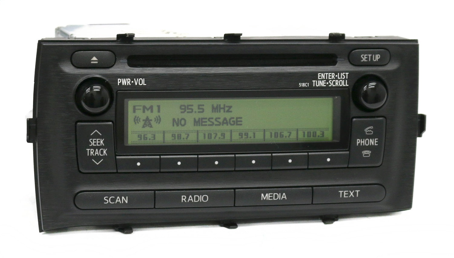 1 Factory Radio 638-52338-NOA AM FM Radio CD Player; Remanufactured; OE Part Number: 86120-52D10; 1 Factory Radio 638-52338-NOA
