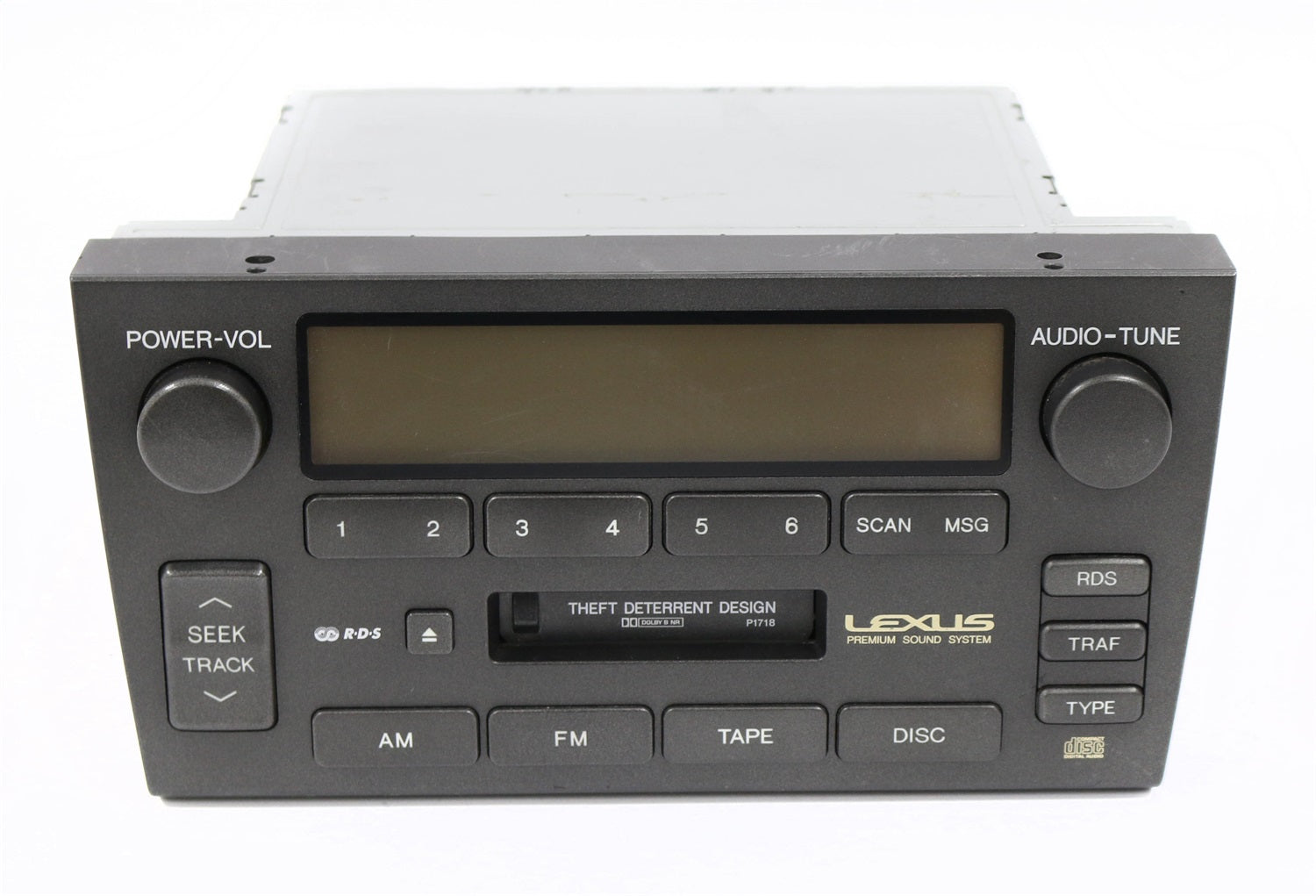 1 Factory Radio 638-57336-NOA AM FM Radio Cassette Player; Remanufactured; Gray; OE Part Number: 86120-3A521; 1 Factory Radio 638-57336-NOA