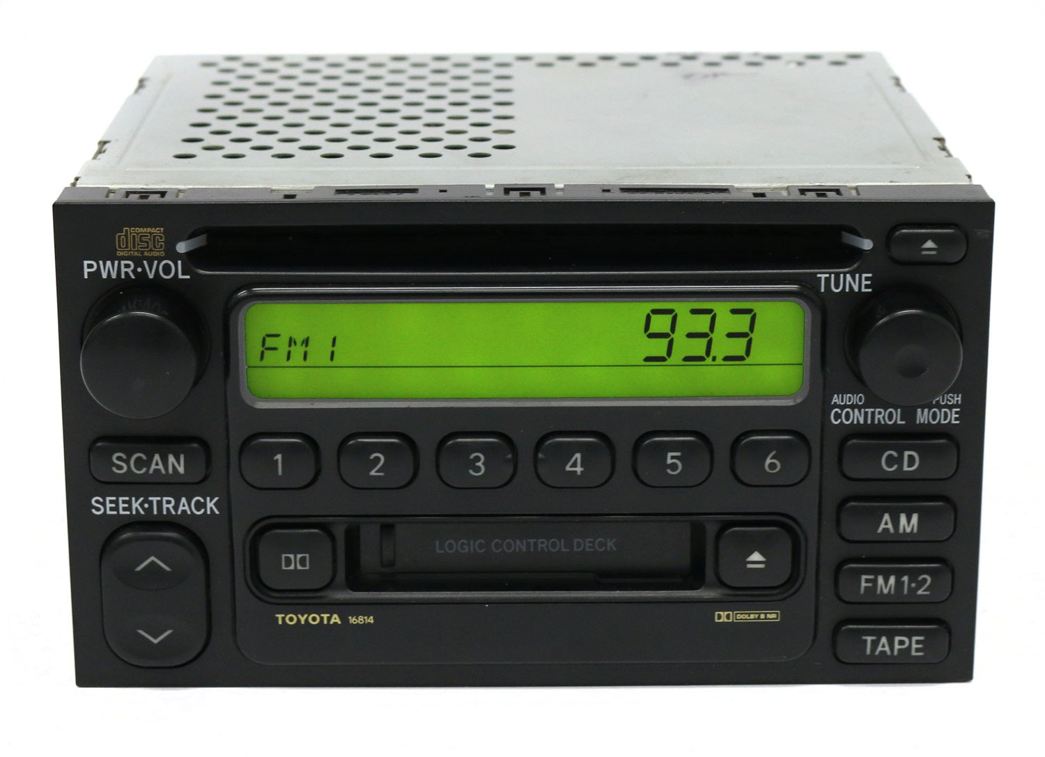 1 Factory Radio 638-57507A-NOA3 AM FM Radio CD Cassette Player 1 Factory Radio 638-57507A-NOA3